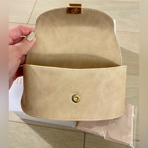 Chloe Women's Gold/Grey Crystal Round Sunglasses 59mm NWOT - Picture 7 of 10